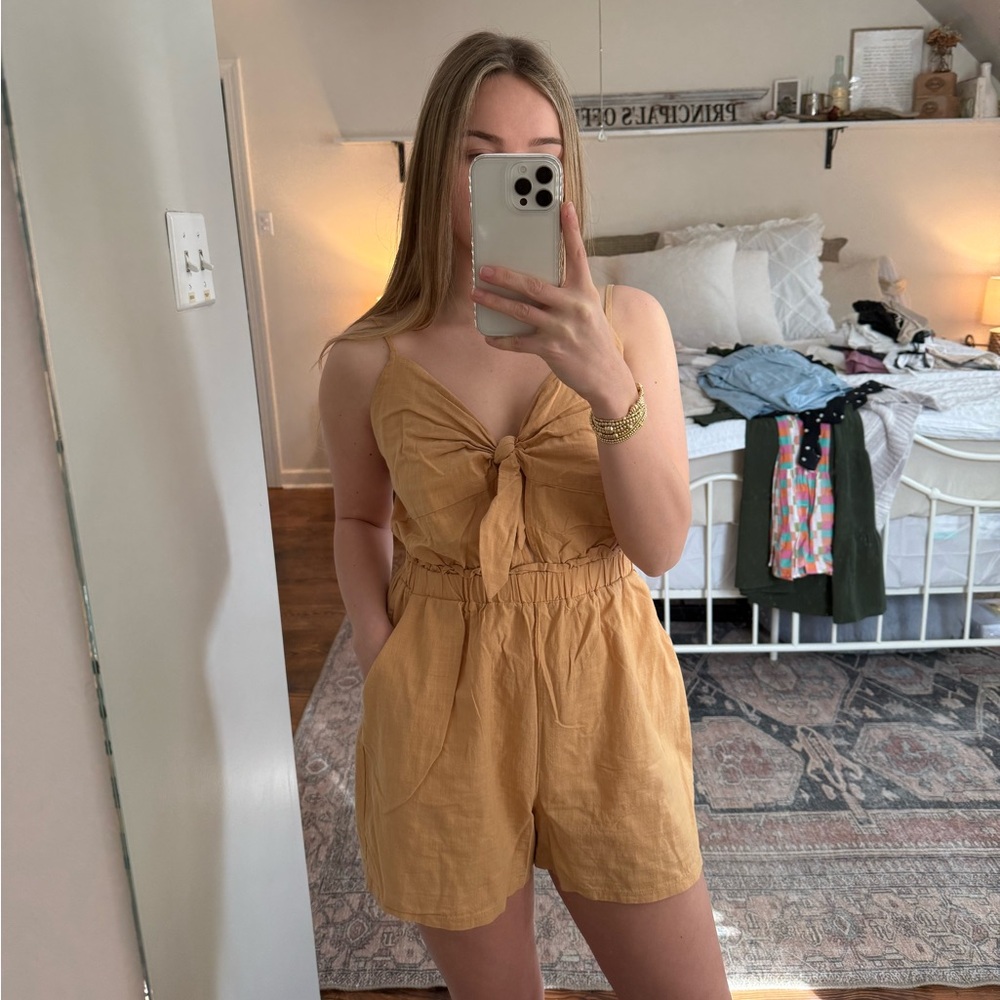 Romper with Bow Detail